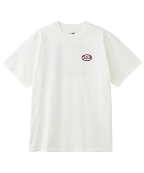 X-girl tシャツ OVAL LOGO S/S TEE レディース メンズ