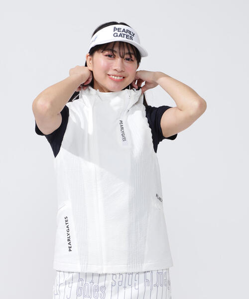 PEARLY GATES ベスト ジレ 「PEARLY GATES」EVALET2WAYギンガム