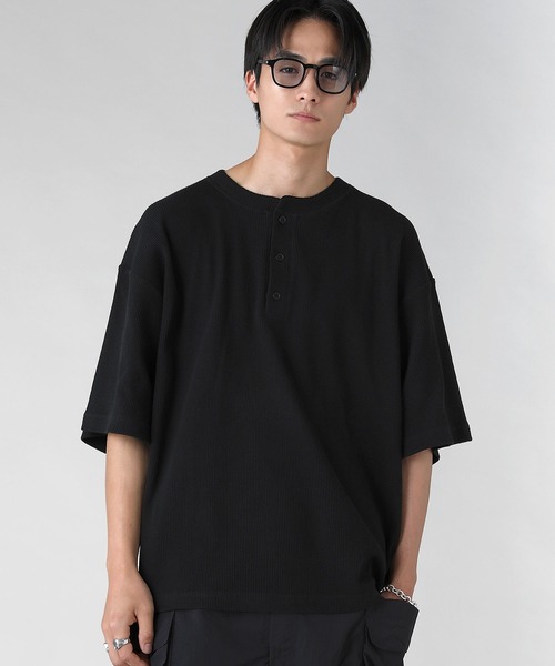 国内発送 IMPERIAL ヘンリーネック半袖Tシャツ STANDARD” 14/- COZUNヘンリーネック Tシャツ BR-8146 – BARNS