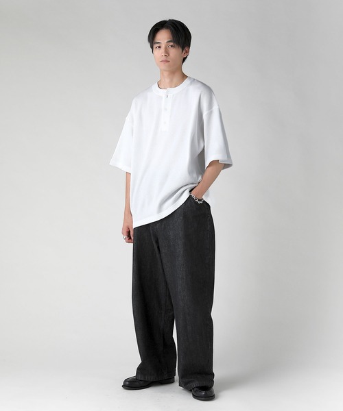 国内発送 IMPERIAL ヘンリーネック半袖Tシャツ 2025st016_1.jpg