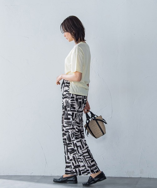 tシャツ 「WEB限定」「3サイズ」コットン汗じみ防止カットソー「洗える/接触冷感」 レディース LAUTREAMONT tシャツ 「WEB限定」「3サイズ」コットン汗じみ防止