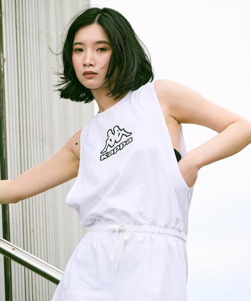 Kappa（カッパ） 水着 リブビキニ+カバ―アップ 3点セット水着