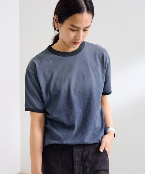 tシャツ JOHNBULL/ジョンブル リンガーT レディース