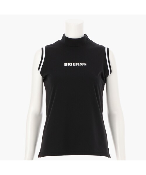 ブリーフィング　ノースリーブ　レディース BRIEFING GOLF - WOMENS TOUR NO SLEEVE HIGH NECK | ツアー