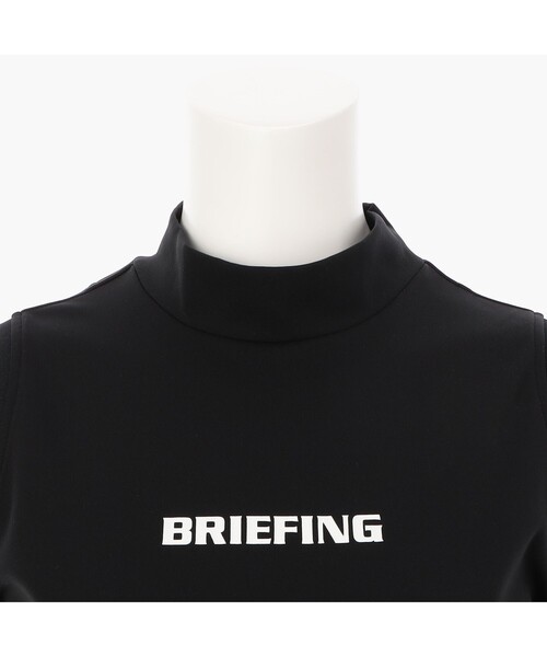 ブリーフィング　ノースリーブ　S オリーブ BRIEFING タンクトップ ノースリーブ 「BRIEFING GOLF