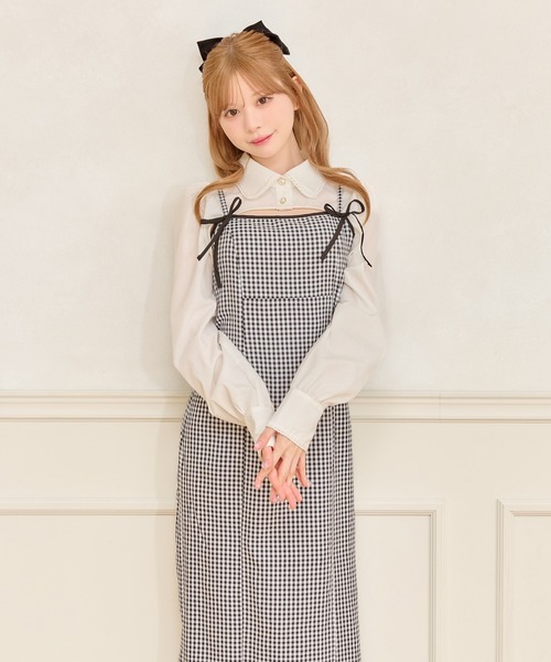 apres jour ワンピース 「SET着用可能」ダブルリボンキャミ
