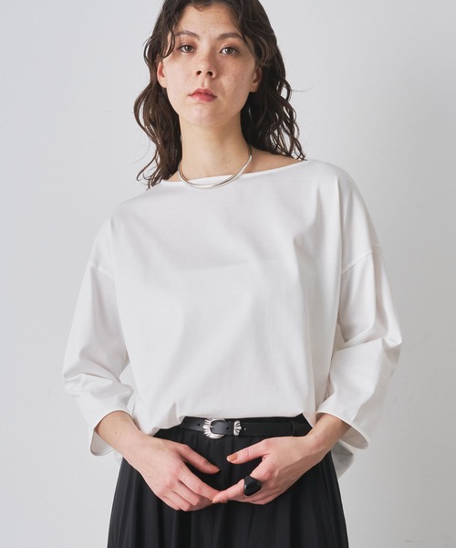 tシャツ ボートコットンジャージープルオーバー レディース