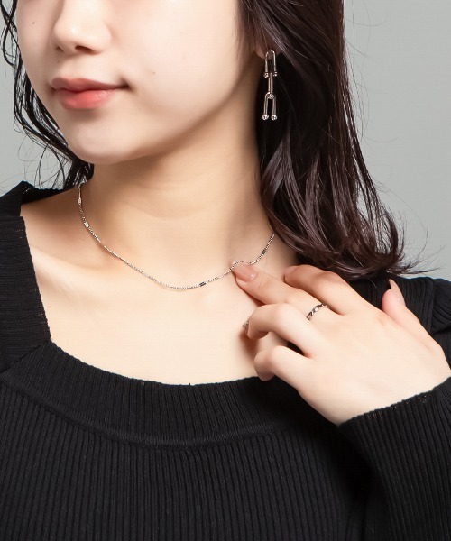 ピアス 3連 リンク チェーン レディース : ZOZOTOWN Yahoo!店 - 通販