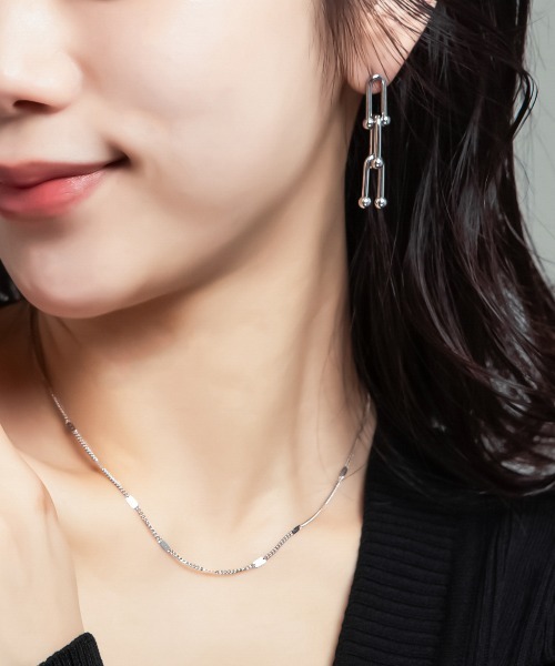 ピアス 3連 リンク チェーン レディース : ZOZOTOWN Yahoo!店 - 通販