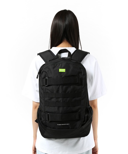 HUF リュック 黒 HUF 「HUF」 リュック O/S ブラック メンズ : ZOZOTOWN Yahoo!店