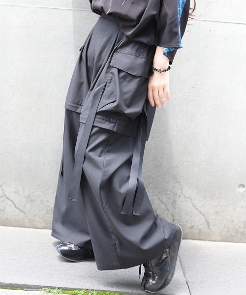 【着用1回】袴パンツ カーゴパンツ 和ROBE サイズ2 着用1回】袴パンツ カーゴパンツ 和ROBE サイズ2 - メルカリ