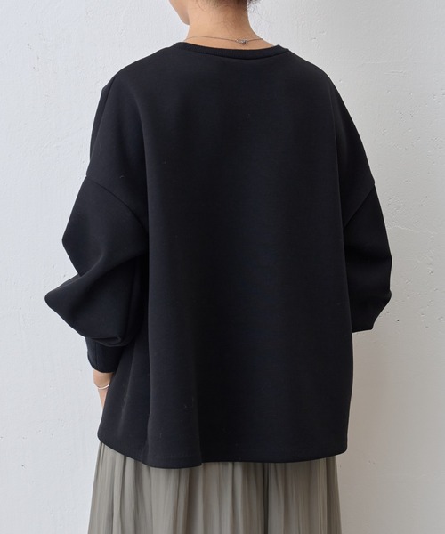 BEARDSLEY 黒 長袖カットソー Fサイズ BEARDSLEY 「BEARDSLEY」 長袖カットソー FREE ブラック