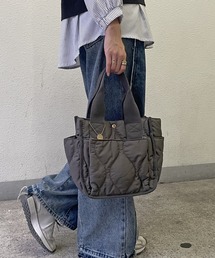 ikka（イッカ） キルティング トートバッグ 小さめ 「軽量