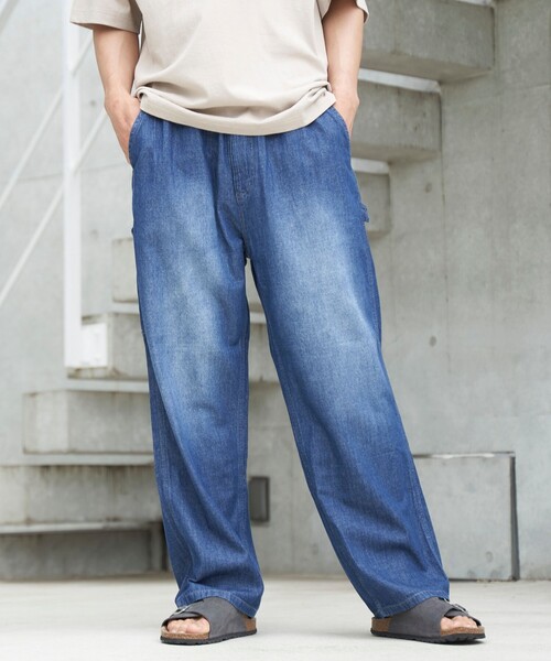 Lサイズ！Needles × SMITH ペインターパンツ NEEDLES〉x〈SMITH'S〉COLLABORATION PRODUCTS