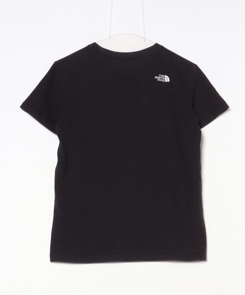 「THE NORTH FACE」 刺繍半袖Tシャツ M ブラック レディース