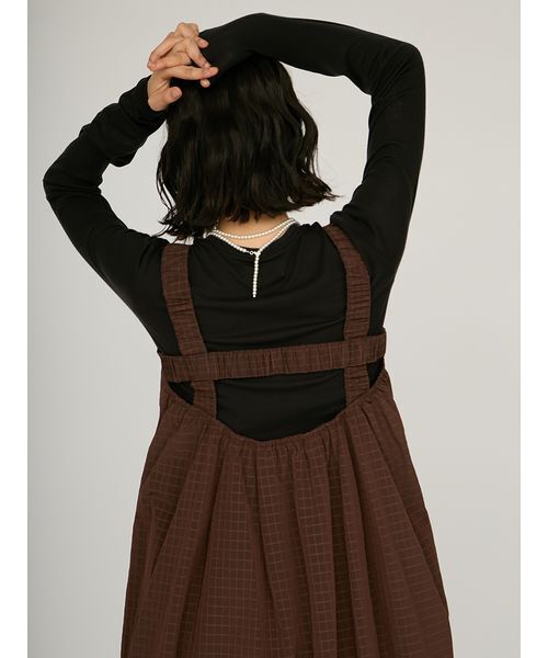 emmi ワンピース 「限定カラー」ボックスチェックワンピースセット