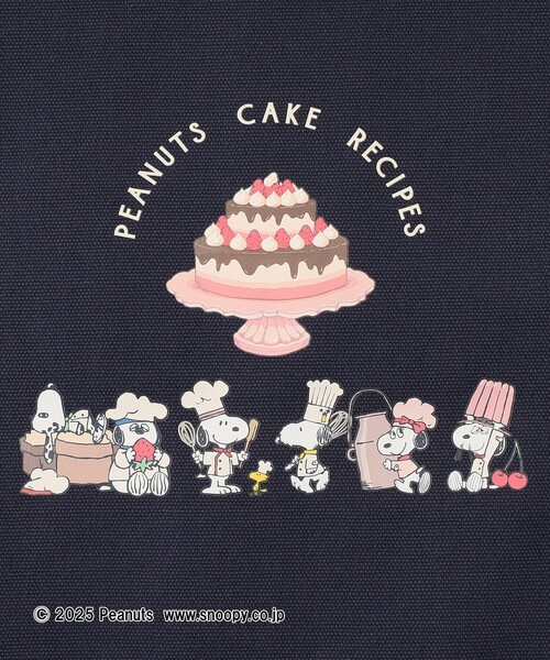 【ずんだもち様】Afternoon Tea PEANUTS ロゴトート タグ付き Afternoon Tea トートバッグ トートバッグマチ付き/PEANUTS