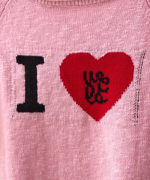 w closet ニット セーター 「25AW」I LOVEニット レディース