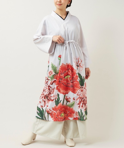 カヤ ワンピース 「カヤ」花々羽織付きワンピース : ZOZOTOWN Yahoo!店