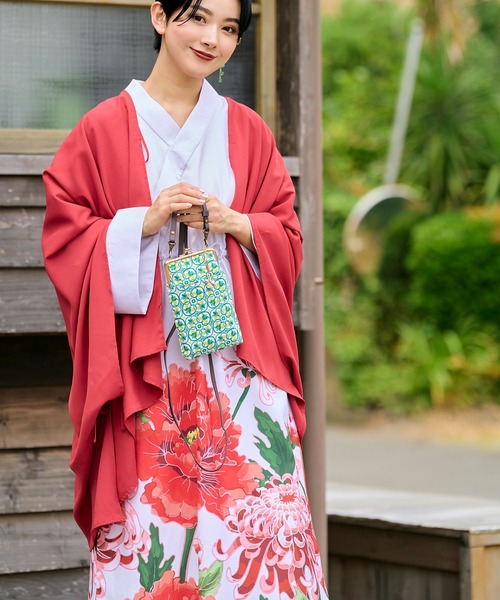 カヤ ワンピース 「倭物やカヤ」花々羽織付きワンピース : ZOZOTOWN