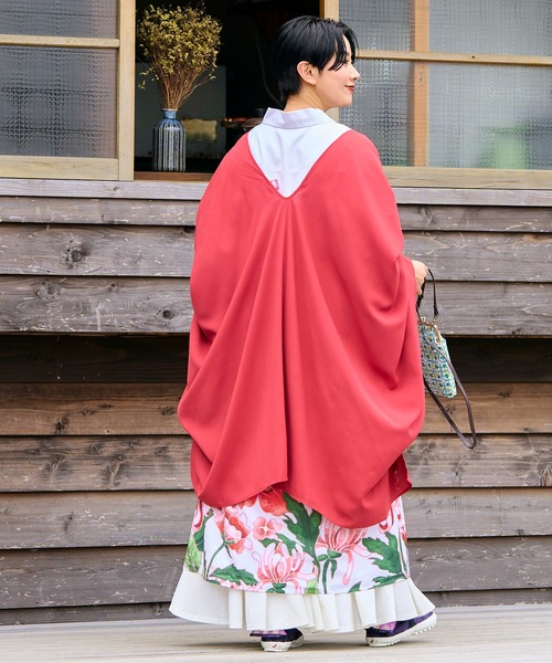 カヤ ワンピース 「倭物やカヤ」花々羽織付きワンピース : ZOZOTOWN