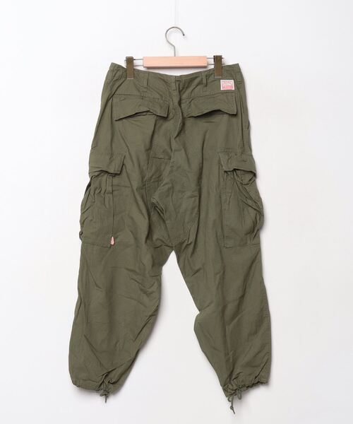 「HINSON」 カーゴパンツ S グリーン レディース