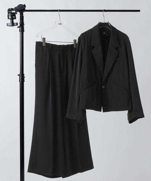 HARE セットアップ HARE セットアップ 「WEB限定 SET UP」TOROMIジャケット＊ワイド