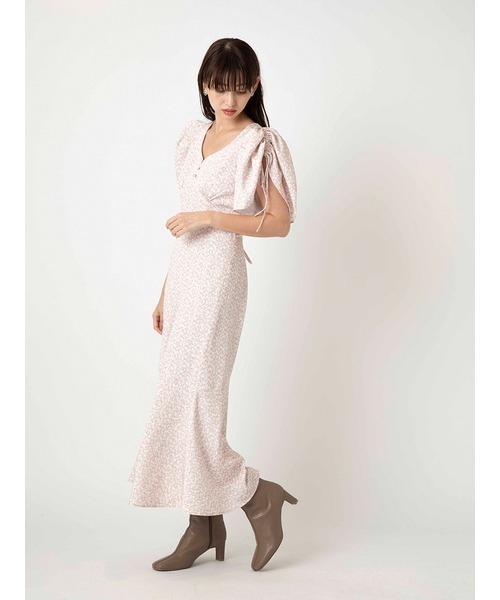 SNIDEL（スナイデル） 半袖ワンピース 1 ピンク レディース : ZOZOTOWN