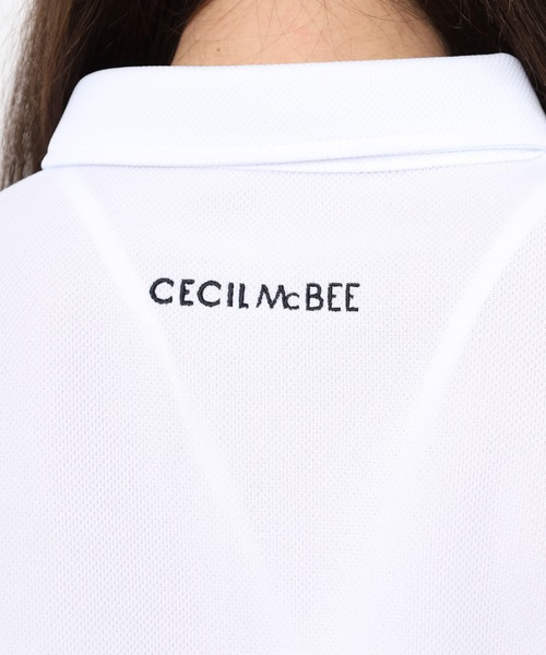CECIL McBEE（セシルマクビー） ポロシャツ ポロ FRILL POLO フリル