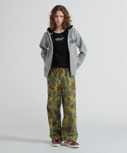 パーカー 「WEB＆DEPOT限定」BONDING ZIP UP PARKA レディース メンズ | AVIREX | 17