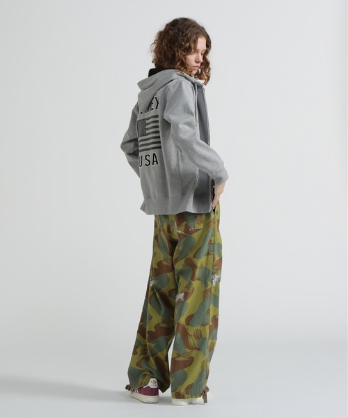 パーカー 「WEB＆DEPOT限定」BONDING ZIP UP PARKA レディース メンズ | AVIREX | 18