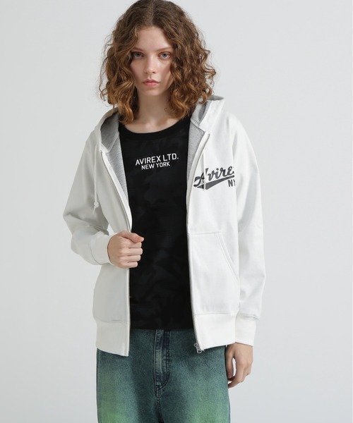 パーカー 「WEB＆DEPOT限定」BONDING ZIP UP PARKA レディース メンズ | AVIREX | 20