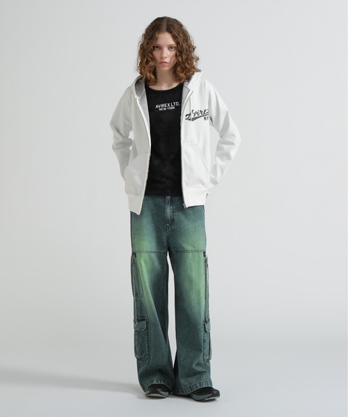 パーカー 「WEB＆DEPOT限定」BONDING ZIP UP PARKA レディース メンズ | AVIREX | 21