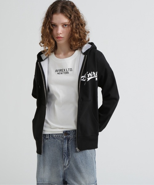 パーカー 「WEB＆DEPOT限定」BONDING ZIP UP PARKA レディース メンズ | AVIREX | 05
