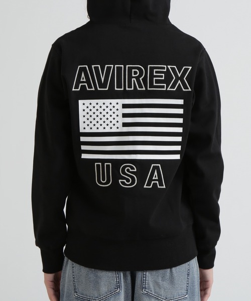 パーカー 「WEB＆DEPOT限定」BONDING ZIP UP PARKA レディース メンズ | AVIREX | 14