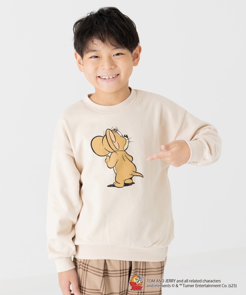 トレーナー 「トムとジェリー」裏毛トレーナー キッズ 子供服 男の子
