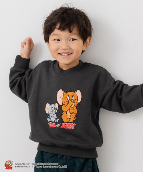 トレーナー 「トムとジェリー」裏毛トレーナー キッズ 子供服 男の子 トレーナー 「トムとジェリー」裏毛トレーナー キッズ 子供服 男の子