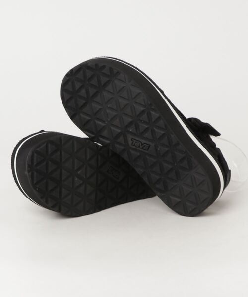 「Teva」 フラットサンダル 5 ブラック レディース_画像3