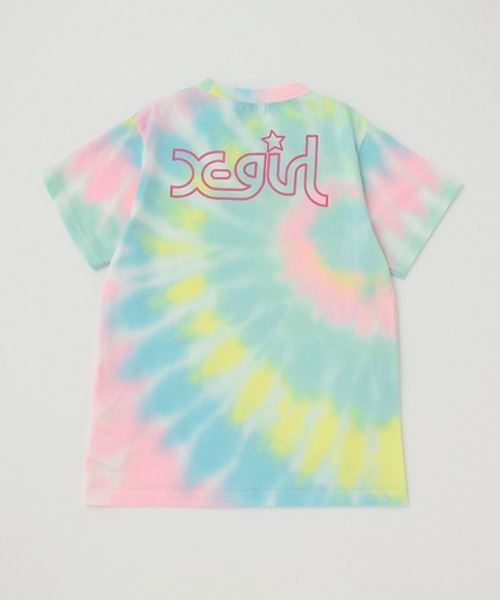 「X-girl Stages」 「KIDS」半袖ワンピース 140cm ライトピンク キッズ_画像3