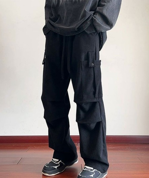 Sally Lunn パンツ コーデュロイストレートパンツ メンズ : ZOZOTOWN