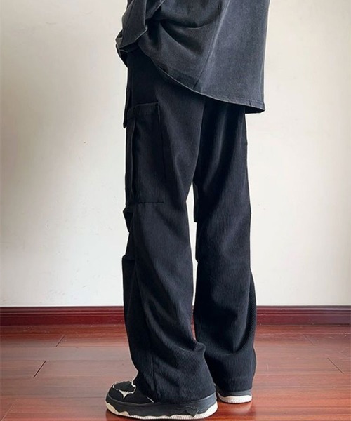 新品未使用【メンズ】  コーデュロイストレートパンツ Sally Lunn パンツ コーデュロイストレートパンツ メンズ : ZOZOTOWN