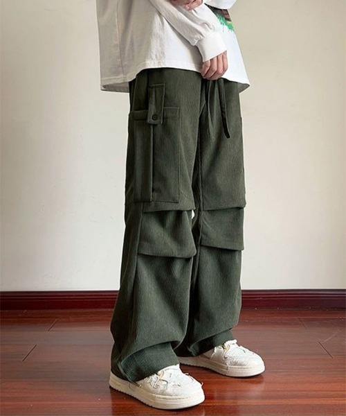 Sally Lunn パンツ コーデュロイストレートパンツ メンズ : ZOZOTOWN