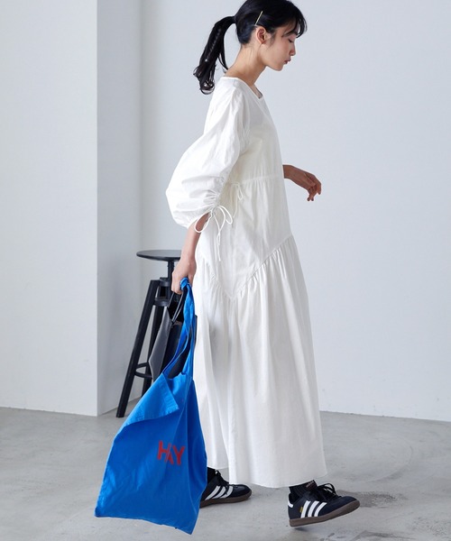 「forksy.」 長袖ワンピース FREE ブラック レディース_画像4