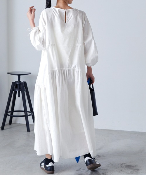 「forksy.」 長袖ワンピース FREE ブラック レディース_画像6