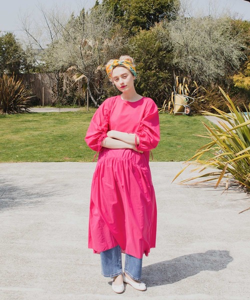 「forksy.」 長袖ワンピース FREE ブラック レディース_画像7