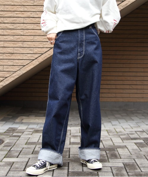THE SHINZONE TOOL DENIM PANTS 32 ダークブルー THE SHINZONE（ザ シンゾーン） デニムパンツ 32 ダークブルー