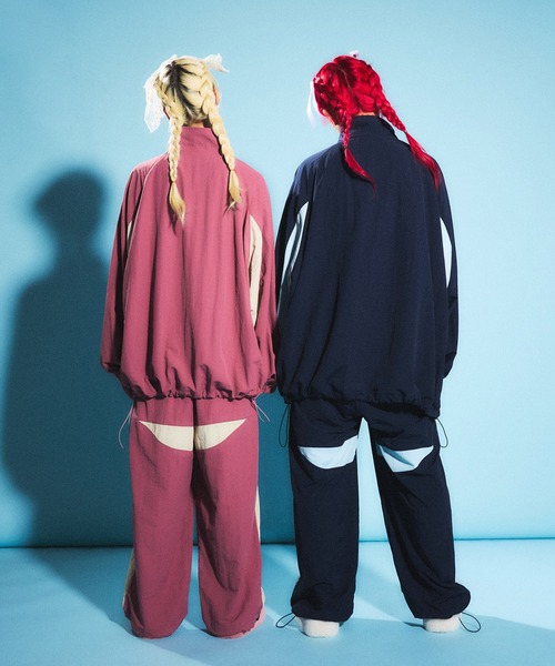 「PUNYUS」 ナイロンブルゾン 4 ピンク レディース_画像3