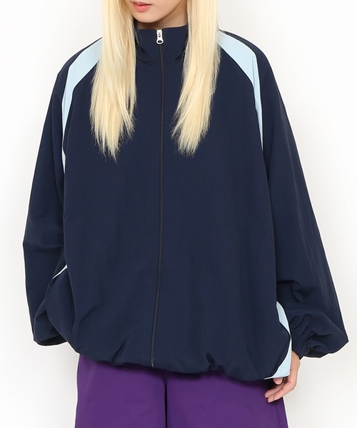 「PUNYUS」 ナイロンブルゾン 4 ピンク レディース_画像4