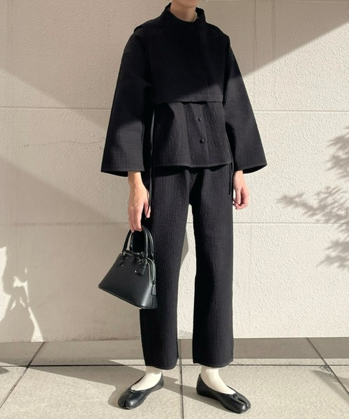 「PERNA」 イージーパンツ FREE ホワイト レディース_画像2