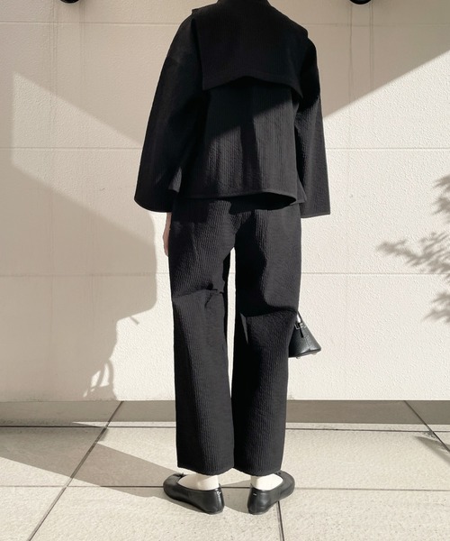 「PERNA」 イージーパンツ FREE ホワイト レディース_画像5